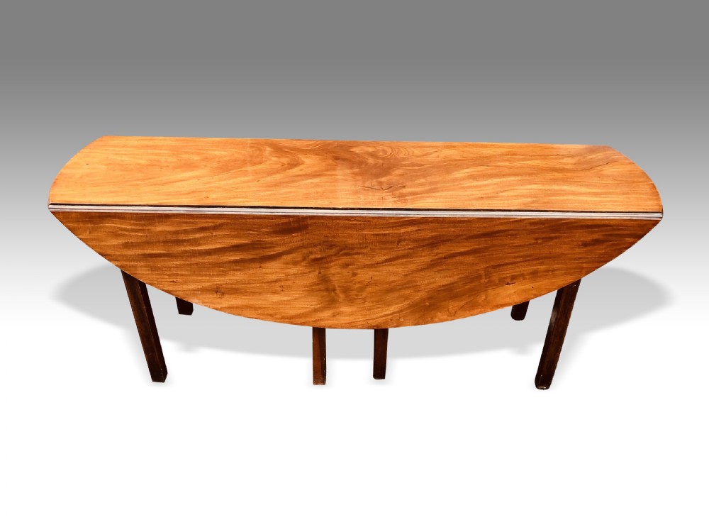 a very fine 18th century irish mahogany wake table