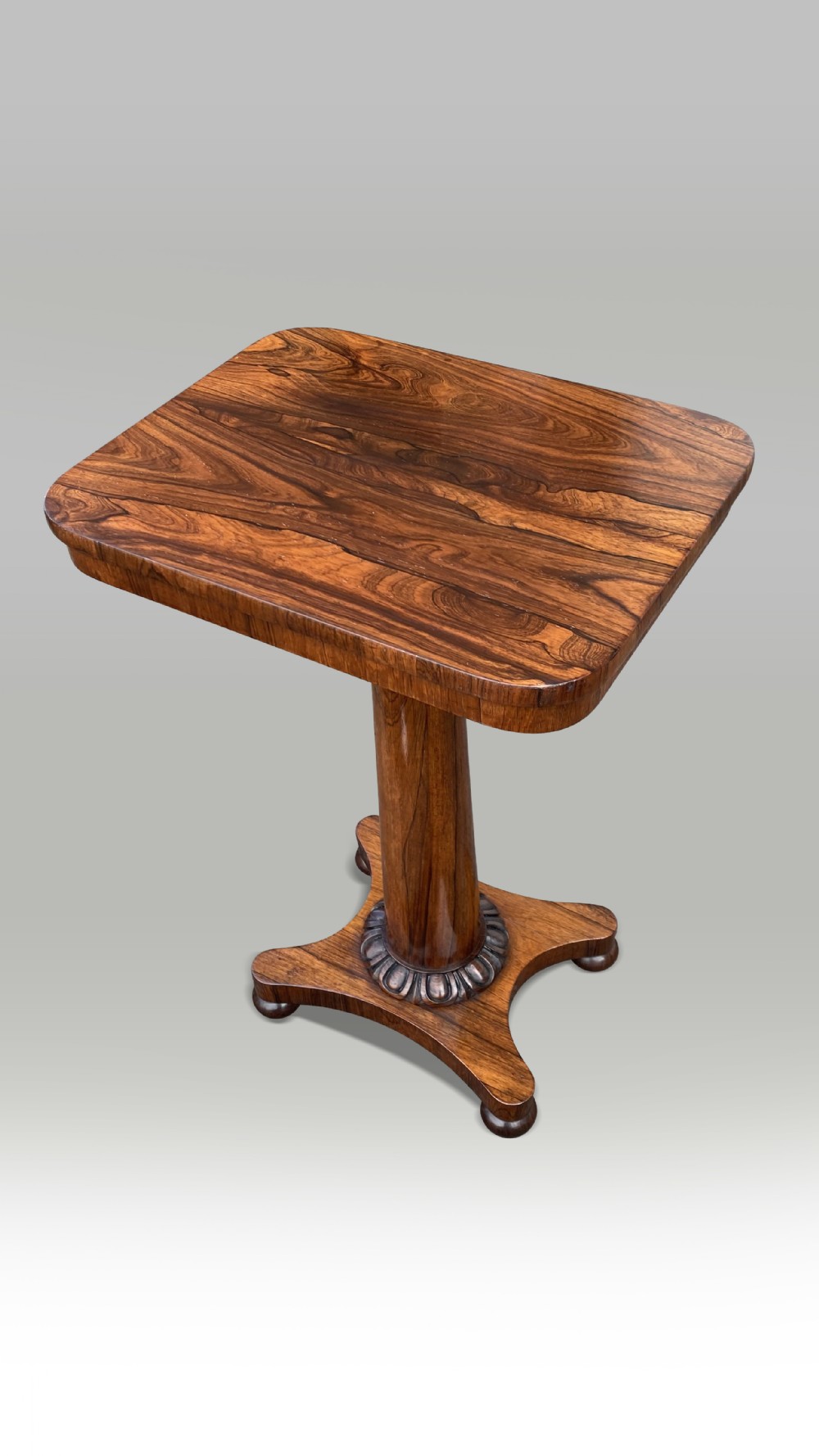 a william iv rosewood occasional wine table